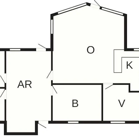 8 Person In Дом отдыха Ansager